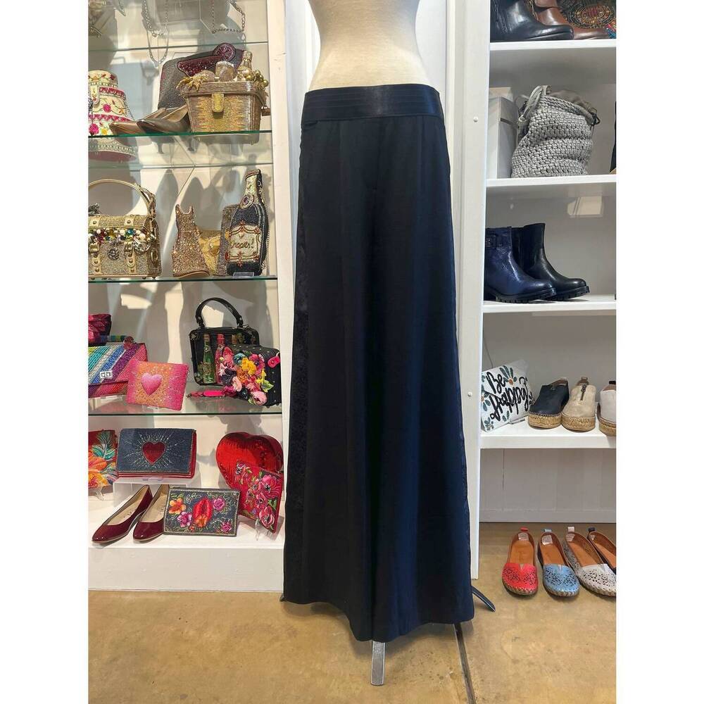 NEW BYRON LARS tuxedo pant in black